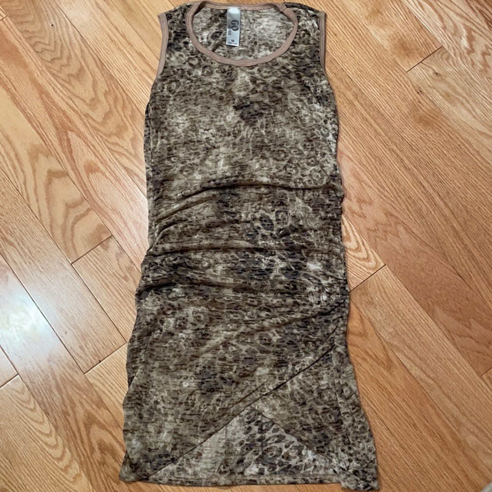 Go Couture Jaguar Print Mini Dress